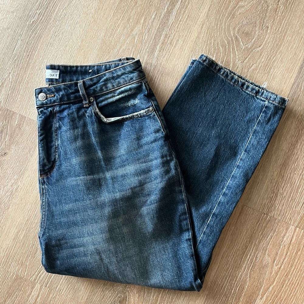 LOFT Blue Ankle & Cropped Jeans